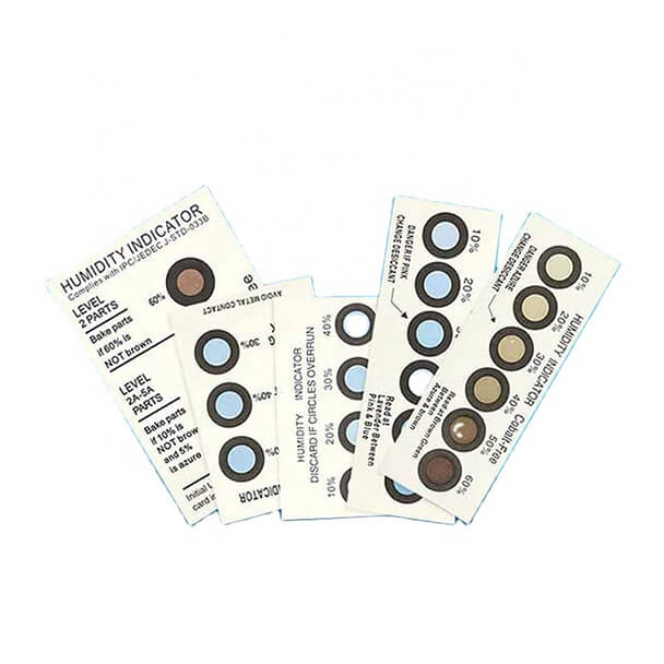 Humidity Indicator Card Six Points